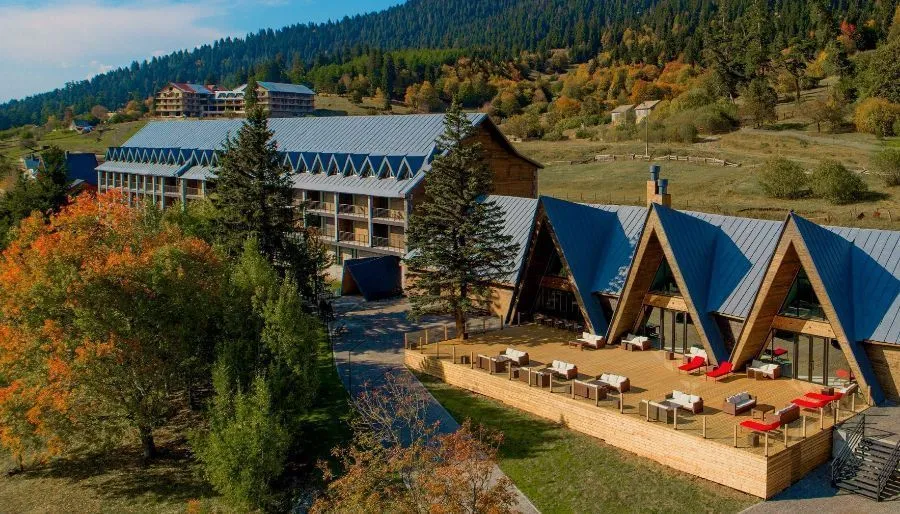 Апартамент N50 в Отеле Панорама Мгзавреби — Фото 4